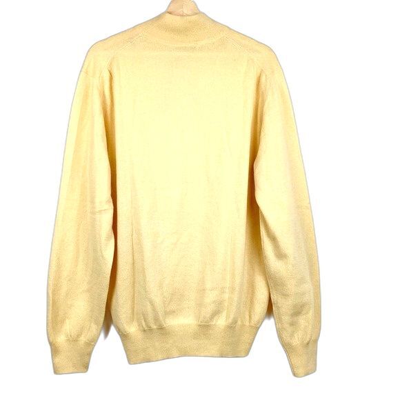 ERMENEGILDO ZEGNA 1/4 Zip Cashmere Sweater L - Picture 2 of 8